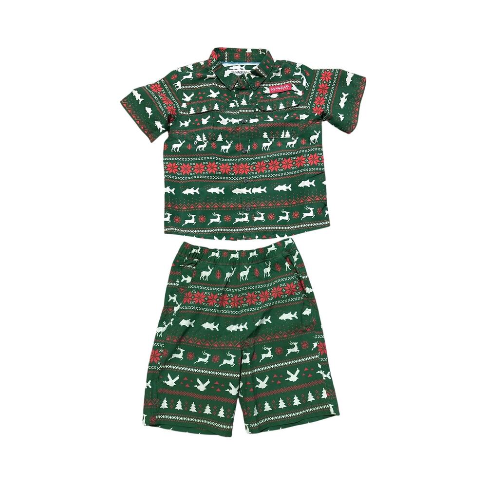 Magellan Christmas Holiday Winter Top and Short Set Bundle 7